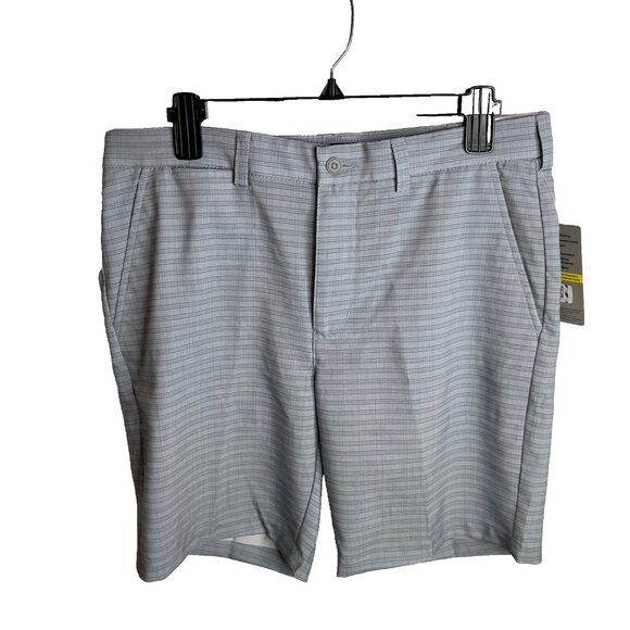 Pga Tour Men's Striped 8" Golf Shorts - Tradewinds Size 32 - Picture 1 of 8